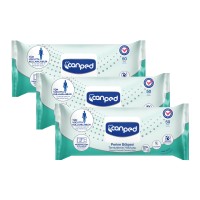 Canped Perine Bölgesi Temizleme Havlusu 50 li x 3 Adet